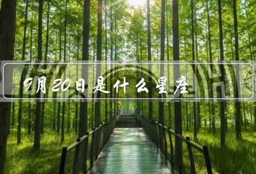9月20日是什么星座（性格特点、职业发展、人际关系）