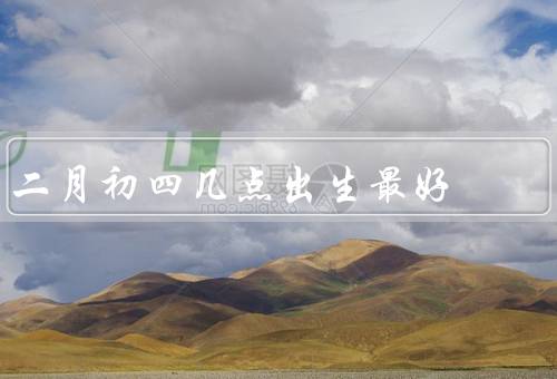 二月初四几点出生最好（聪明才智、人际关系、财运良好）