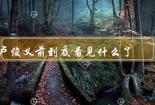 卢俊义死前到底看见什么了（梦境、遗言、信念）