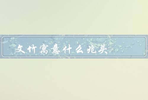 文竹寓意什么兆头风水（吉祥寓意／长寿象征／风水兆头）