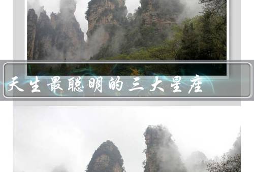 天生最聪明的三大星座（双子座／处女座／天蝎座）