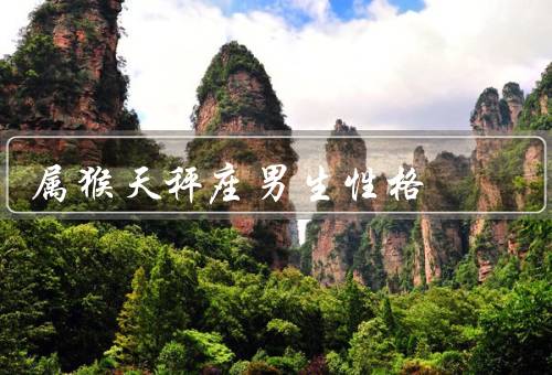 属猴天秤座男生性格（机智聪明／善良友善／热情活泼）