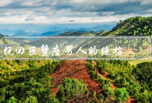 挽回巨蟹座男人的绝招，坦诚沟通／关注细节／展现独立和稳定