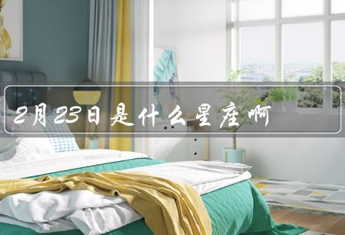 2月23日是什么星座啊（双鱼座的特点／2月23日星座的人）