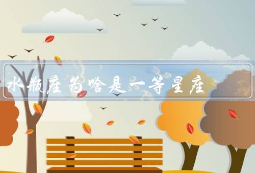水瓶座为啥是一等星座，独特的个性特点／开放的思维方式