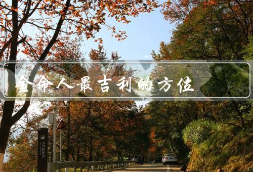金命人最吉利的方位（东方／西方／南方）