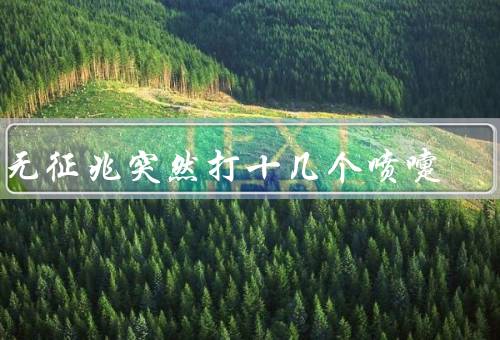 毫无征兆突然打十几个喷嚏，定义、原因、毫无征兆