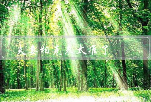 夫妻相克表太准了（由来、准确性、实际运用）
