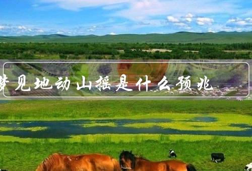 梦见地动山摇是什么预兆，地动山摇的象征／内心的不安和压力