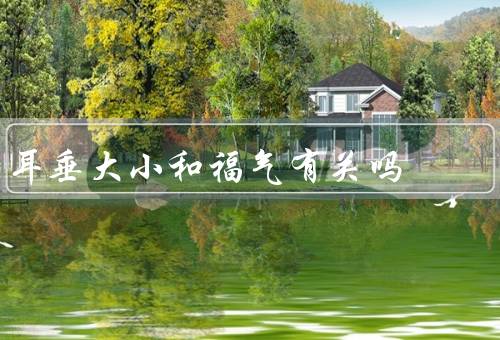耳垂大小和福气有关吗，面相学、基因遗传、福气个人努力