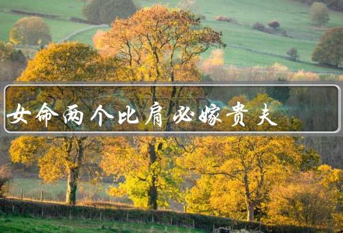 女命两个比肩必嫁贵夫（意义／必嫁贵夫命格／注意事项）