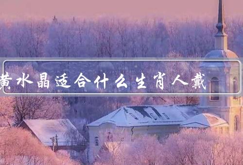 黄水晶适合什么生肖人戴，鼠的人佩戴、兔的人佩戴、猪的人佩戴