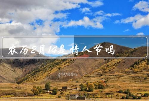 农历2月14是情人节吗（情人节的起源／中国的农历2月14）