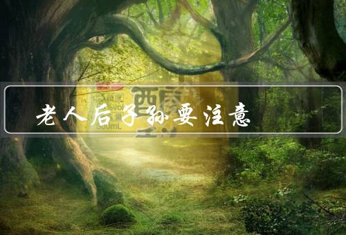 老人死后子孙要注意（尊重老人的遗愿／合理安排老人的财产）