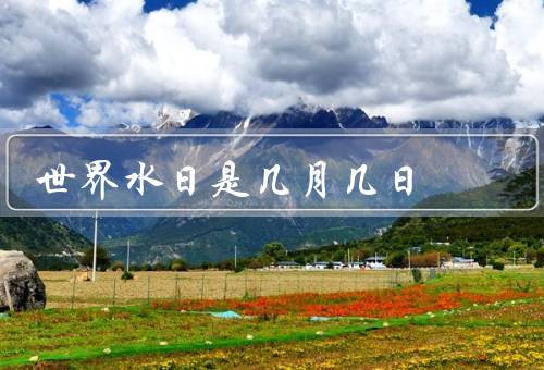 世界水日是几月几日，起源、意义、活动